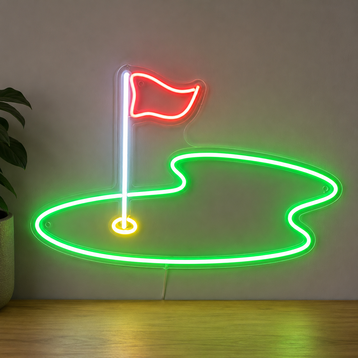 Golf Sports Room LED Neon Sign main product image