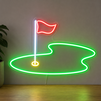 Golf Sports Room LED Neon Sign main product image