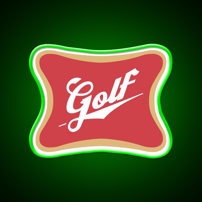 Golf Time Beer Bar Decor Led Neon Sign Rgb Color - LED neon sign view 8