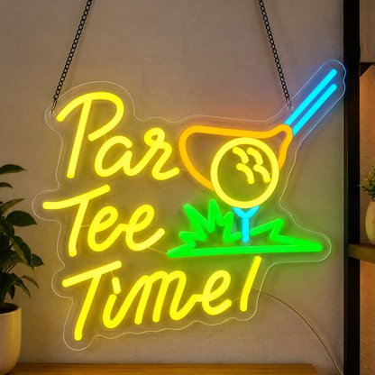 Golf Training Room LED Neon Sign main product image