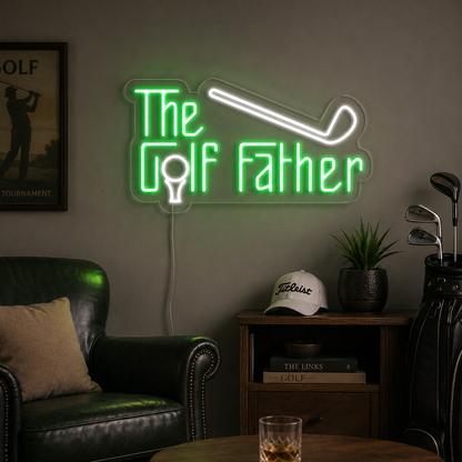 Golf Trophy Wall LED Neon Sign main product image