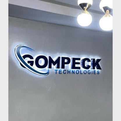 Gompeck Technologies 3D Backlit Channel Letters Led Light Sign - Shineneon