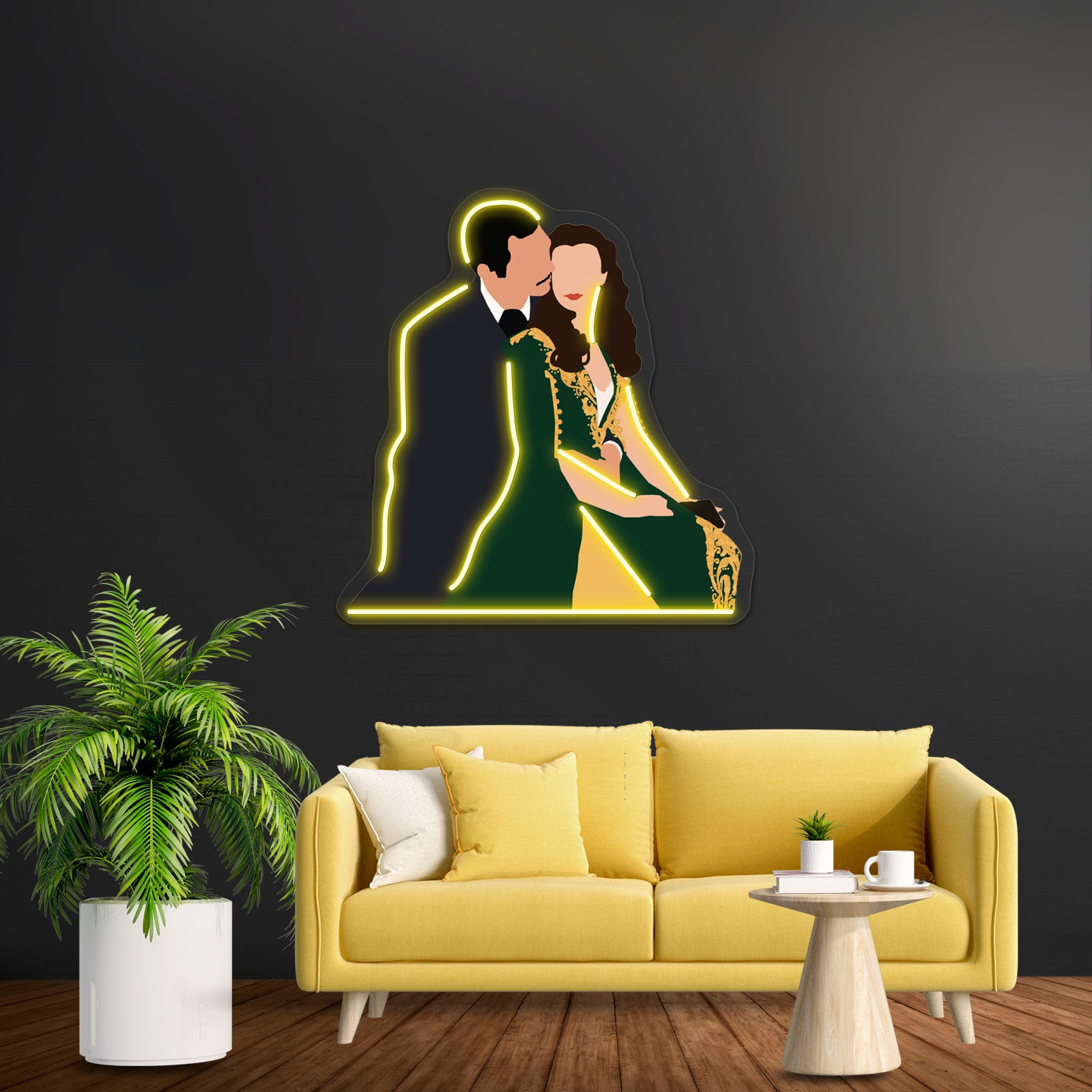 Gone With The Wind Artwork Neon Led Signs | Shineneon