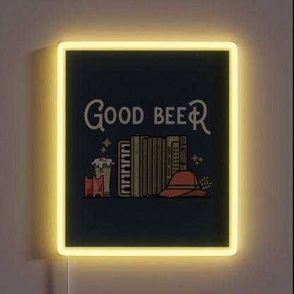 Good Beer Rgb Led Neon Sign - Shineneon