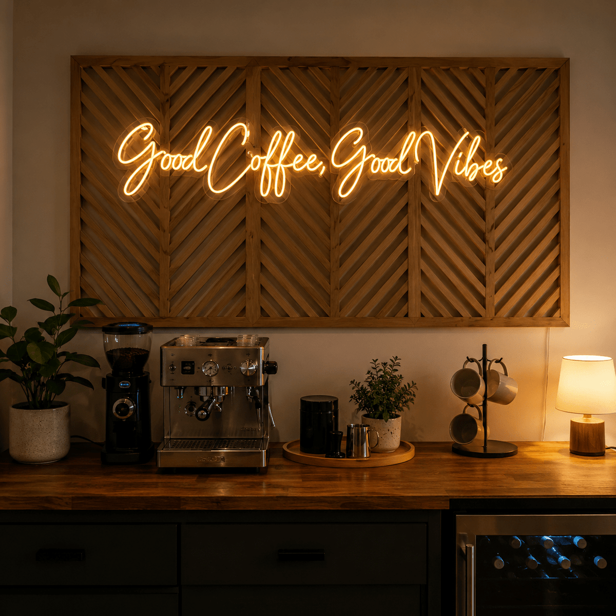 Good Coffee Good Vibes LED Neon Sign - Shineneon