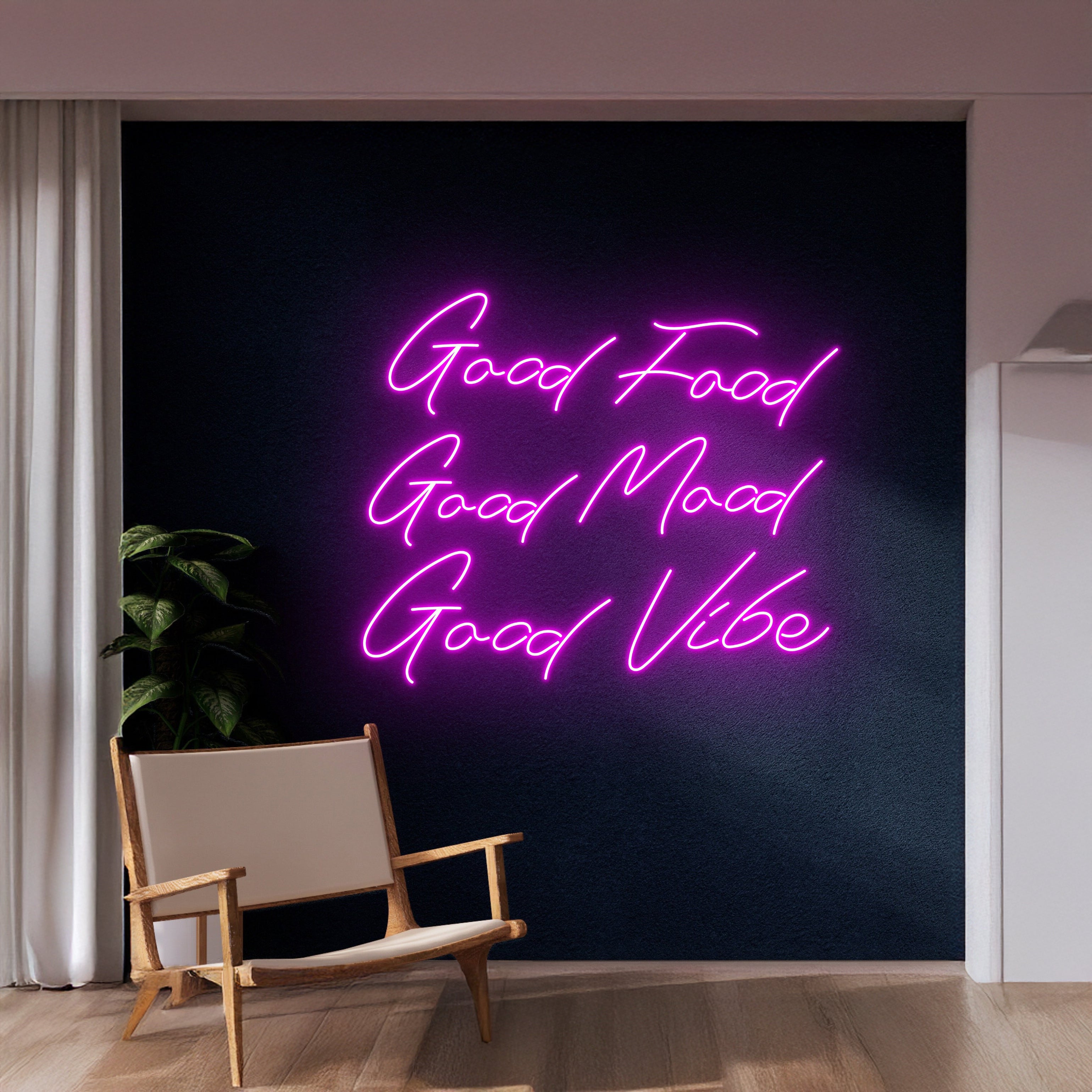 Good Food Good Mood Good Vibe Neon Light | Shineneon