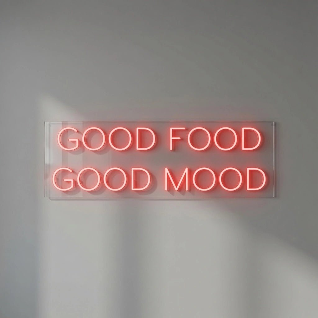 Good Food Good Mood LED Neon Sign Wall Neon Sign - Shineneon