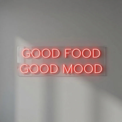 Good Food Good Mood LED Neon Sign Wall Neon Sign - Shineneon