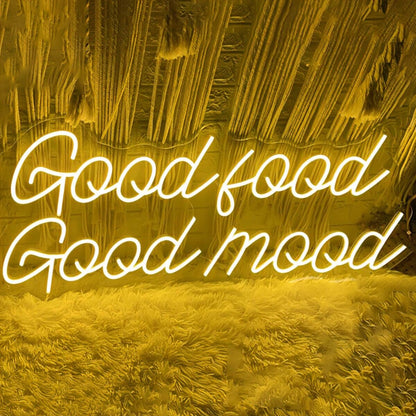 Good Food Good Moon Good Neon | Shineneon