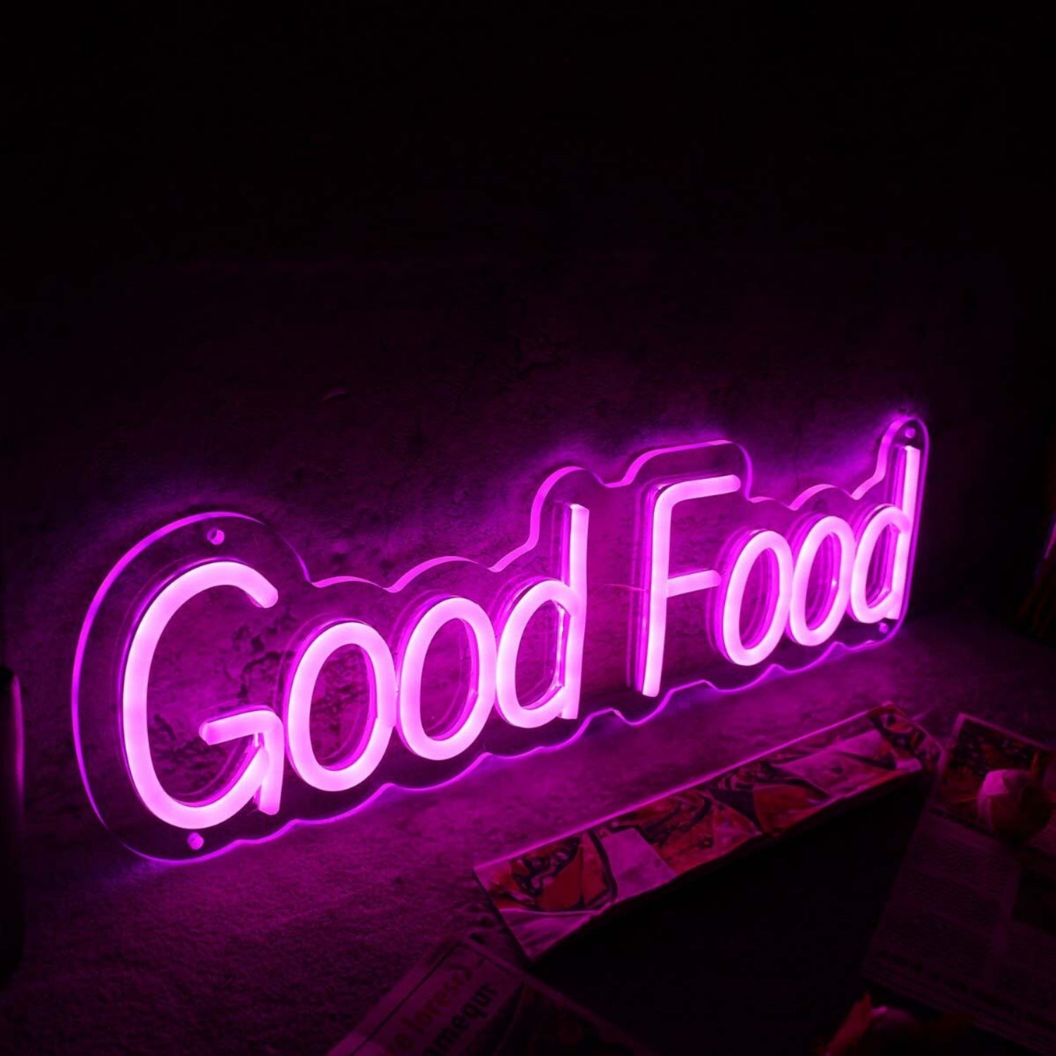 Good Food Pink Led Neon Sign | Shineneon