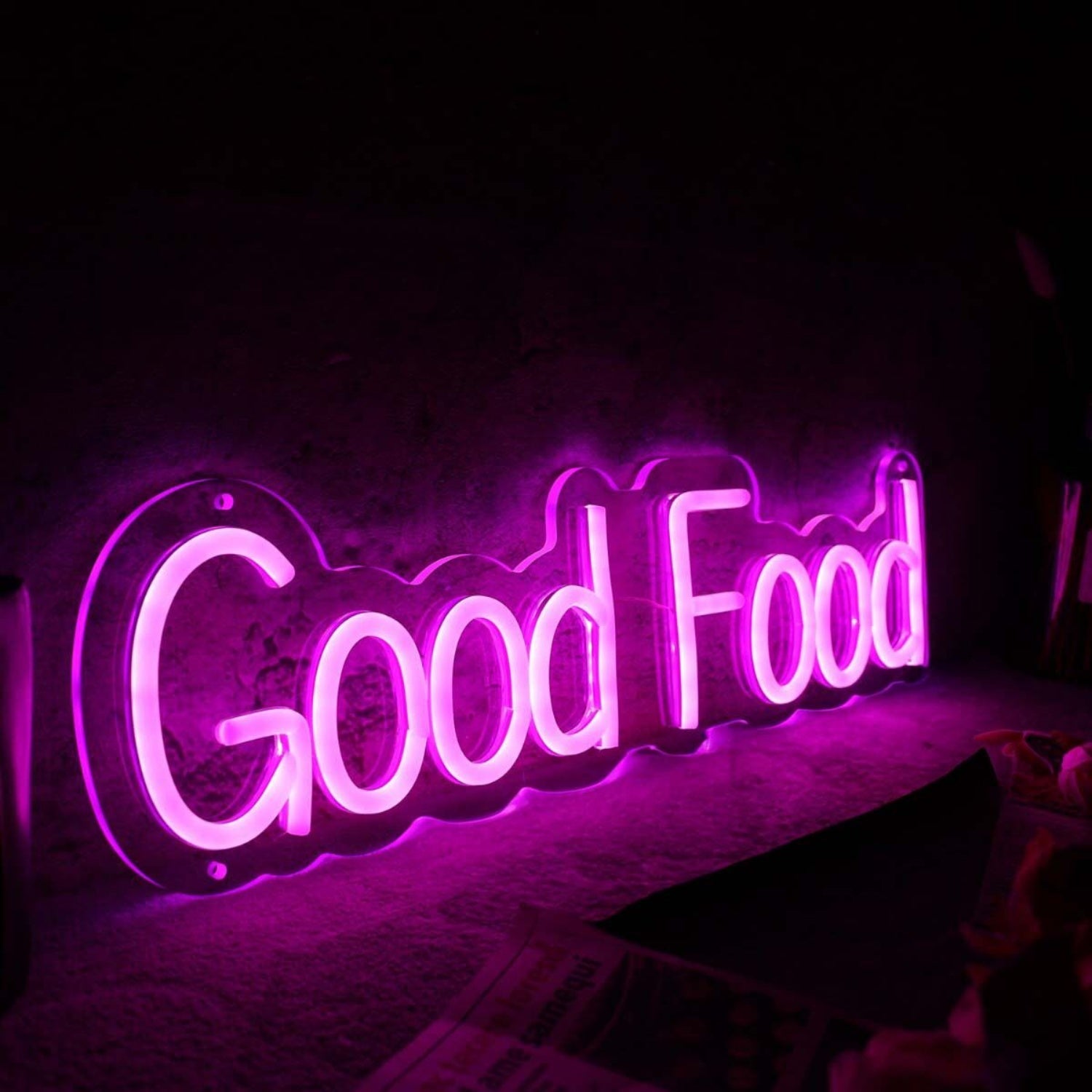 Good Food Pink Led Neon Sign | Shineneon