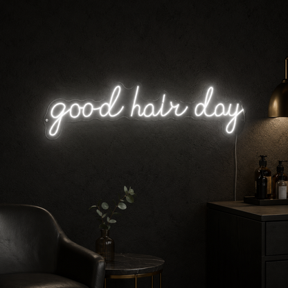 Good Hair Day LED Neon Sign - 01 Original Product Image