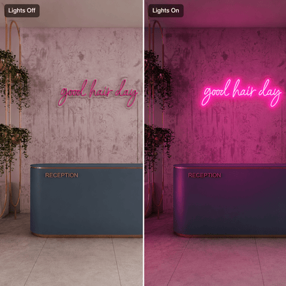 Good Hair Day LED Neon Sign Home Wall Art - Shineneon
