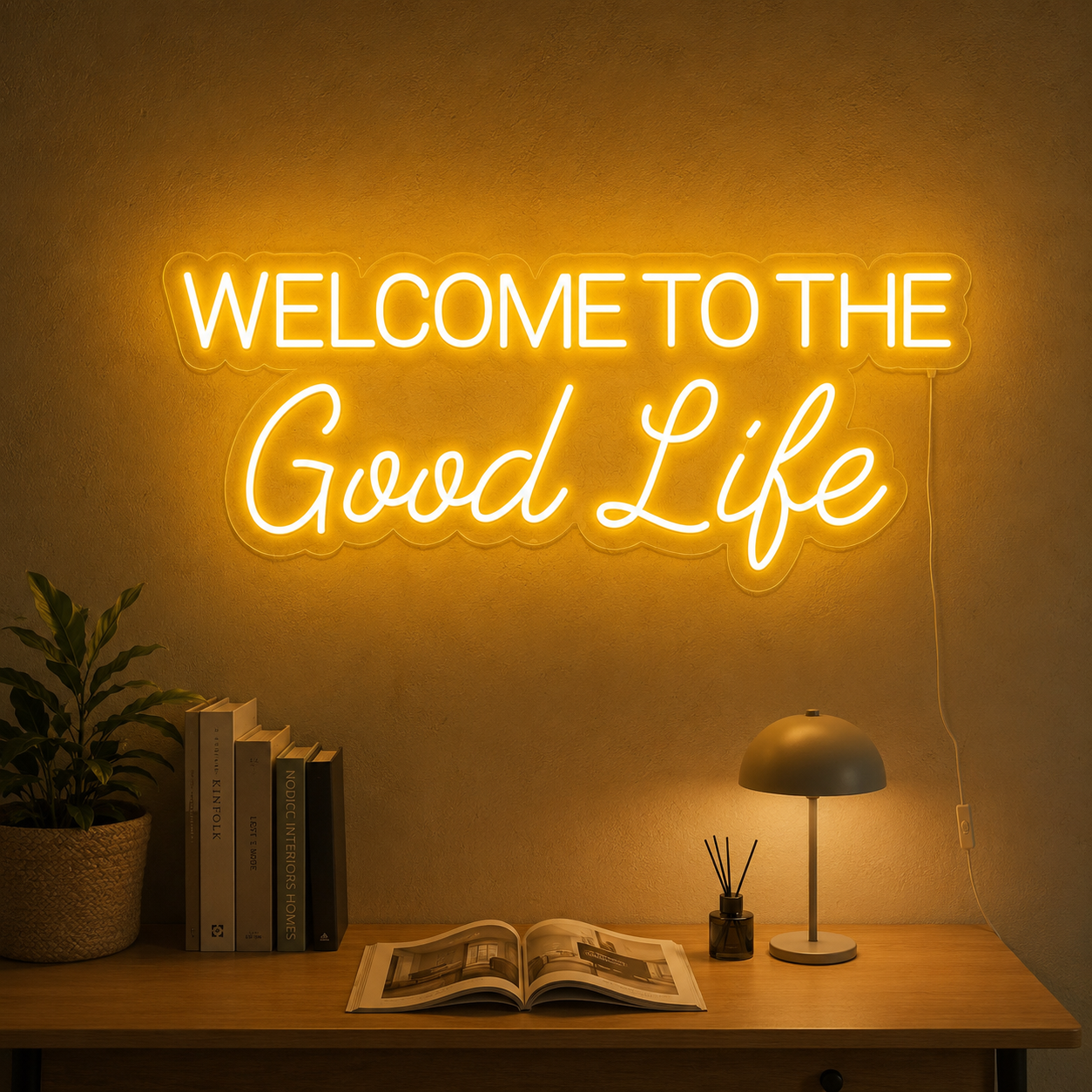 Good Life Wall Decor LED Neon Sign main product image