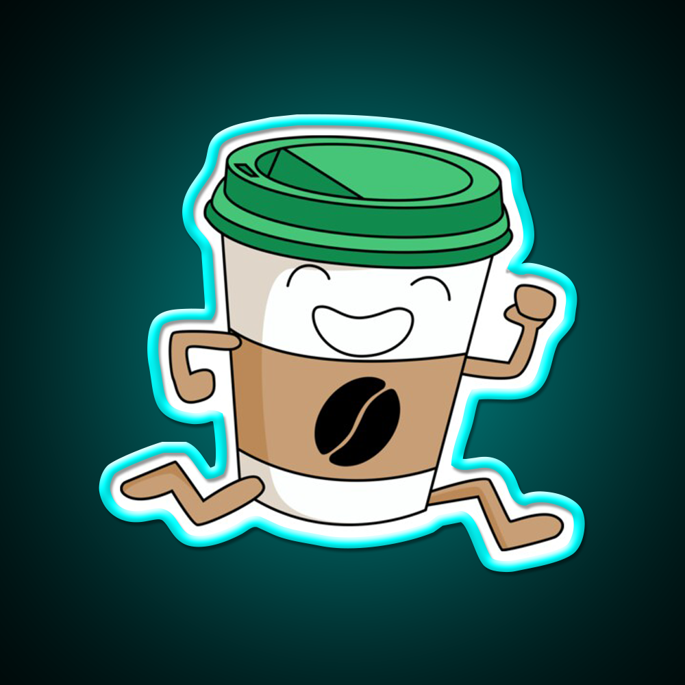 Good Morning Coffee Cup Cafe Led Neon Sign Espresso Bar Art Rgb Color