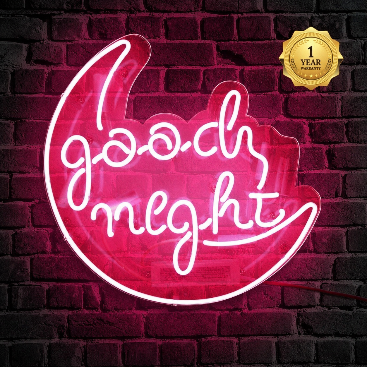 Good Night LED Neon Sign Wall Neon Sign - 03 Real Lifestyle Scene