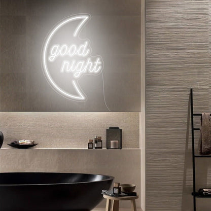 Good Night Moon Led Neon Sign - Shineneon