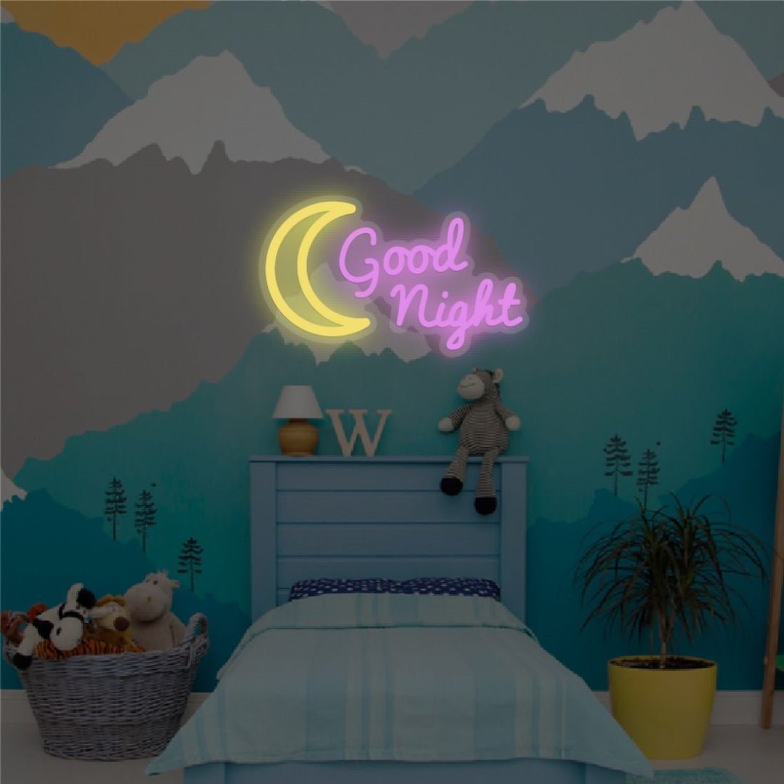 Good Night Moon Led Sign Business Neon Sign - Shineneon