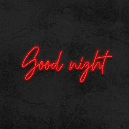Good Night V1 Led Neon Sign - Shineneon