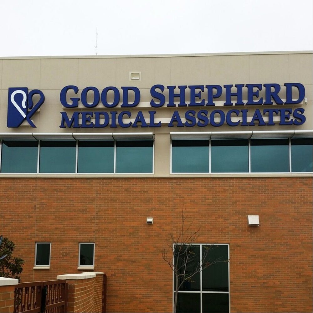 Good Shepherd Medical Associates 3D Backlit Channel Letters Led Light Sign - Shineneon