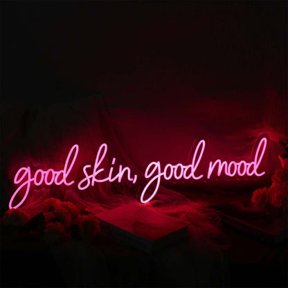Good Skin Good Mood Custom Led Neon Sign | Shineneon