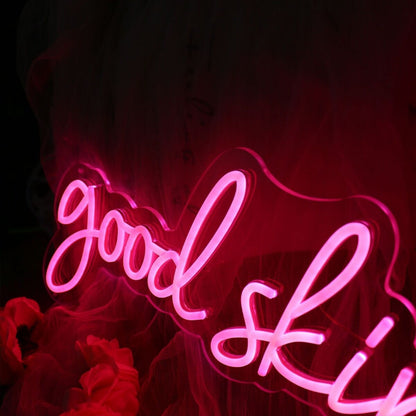 Good Skin Good Mood Custom Led Neon Sign | Shineneon