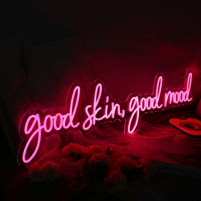 Good Skin Good Mood Custom Led Neon Sign | Shineneon