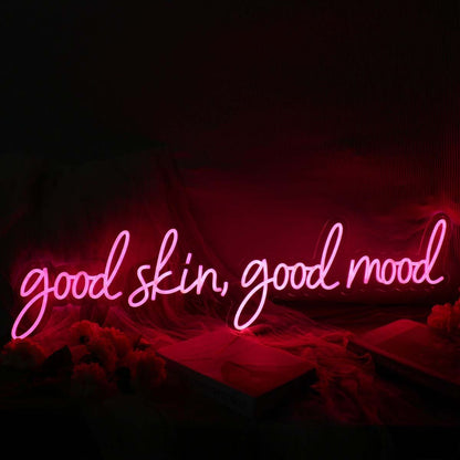 Good Skin Good Mood Custom Led Neon Sign | Shineneon