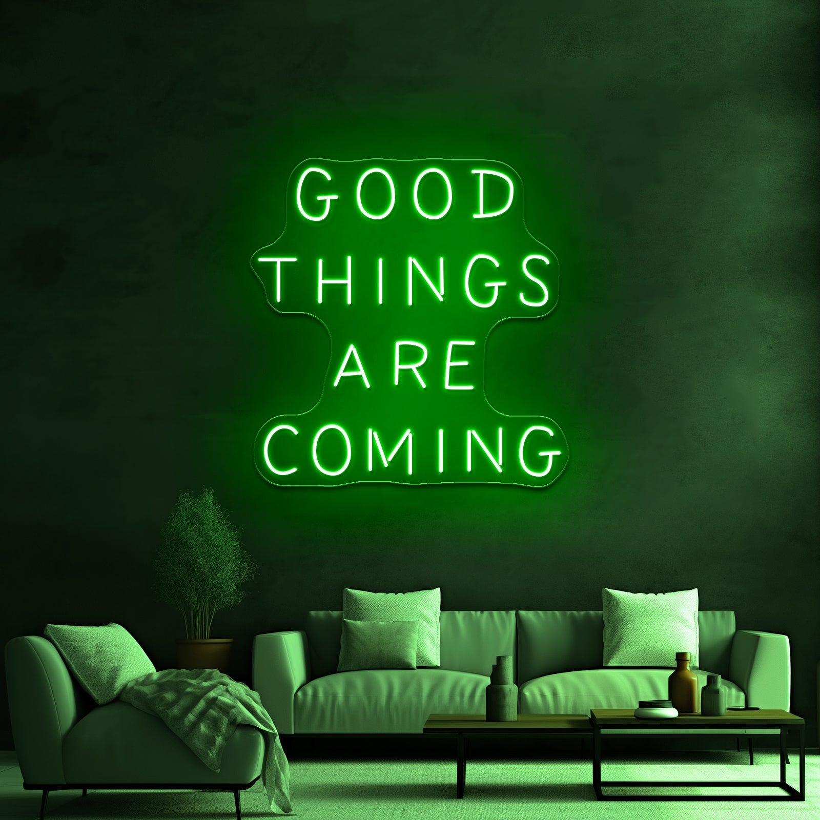 Good Things Are Coming Large Neon Signs - Shineneon