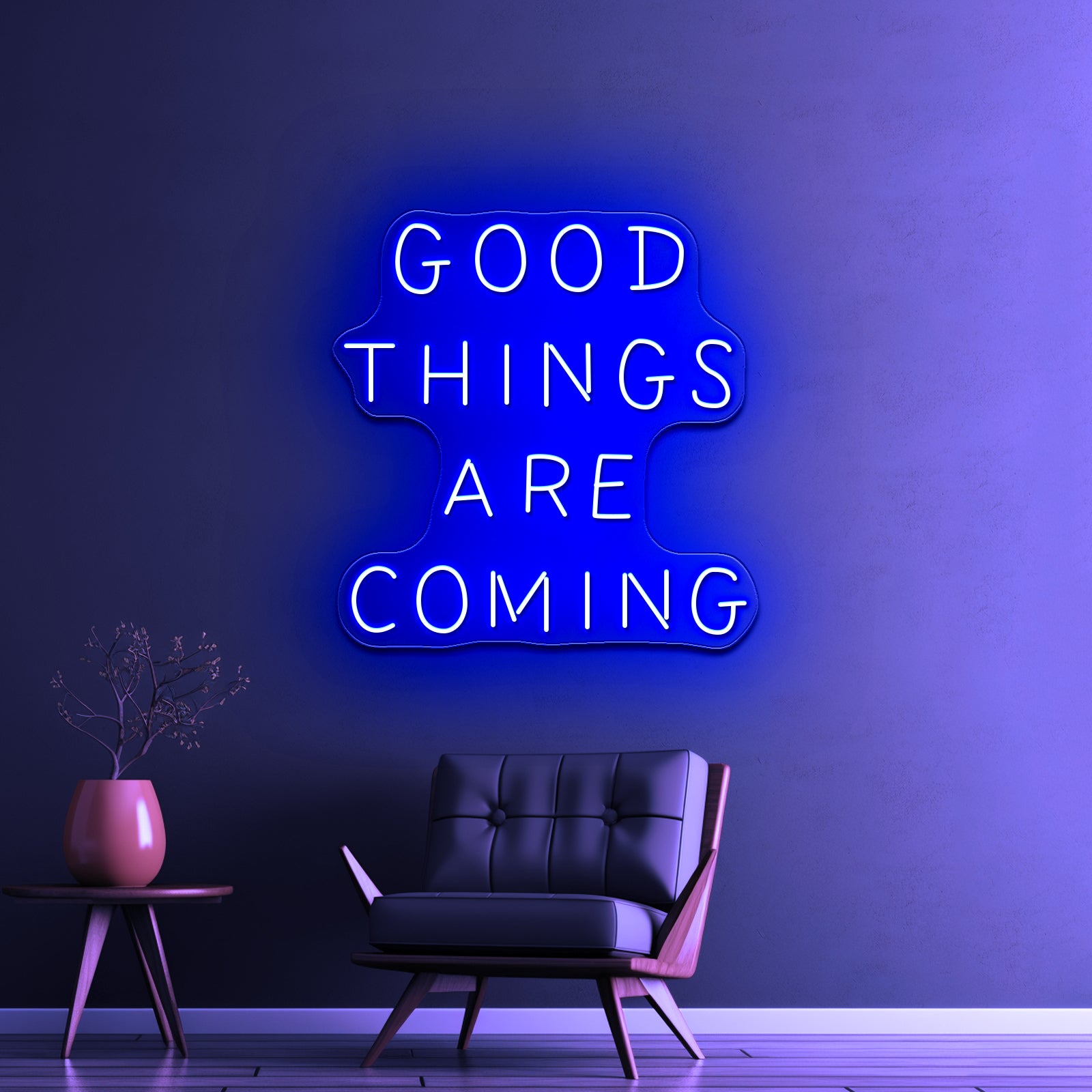 Good Things Are Coming Large Neon Signs