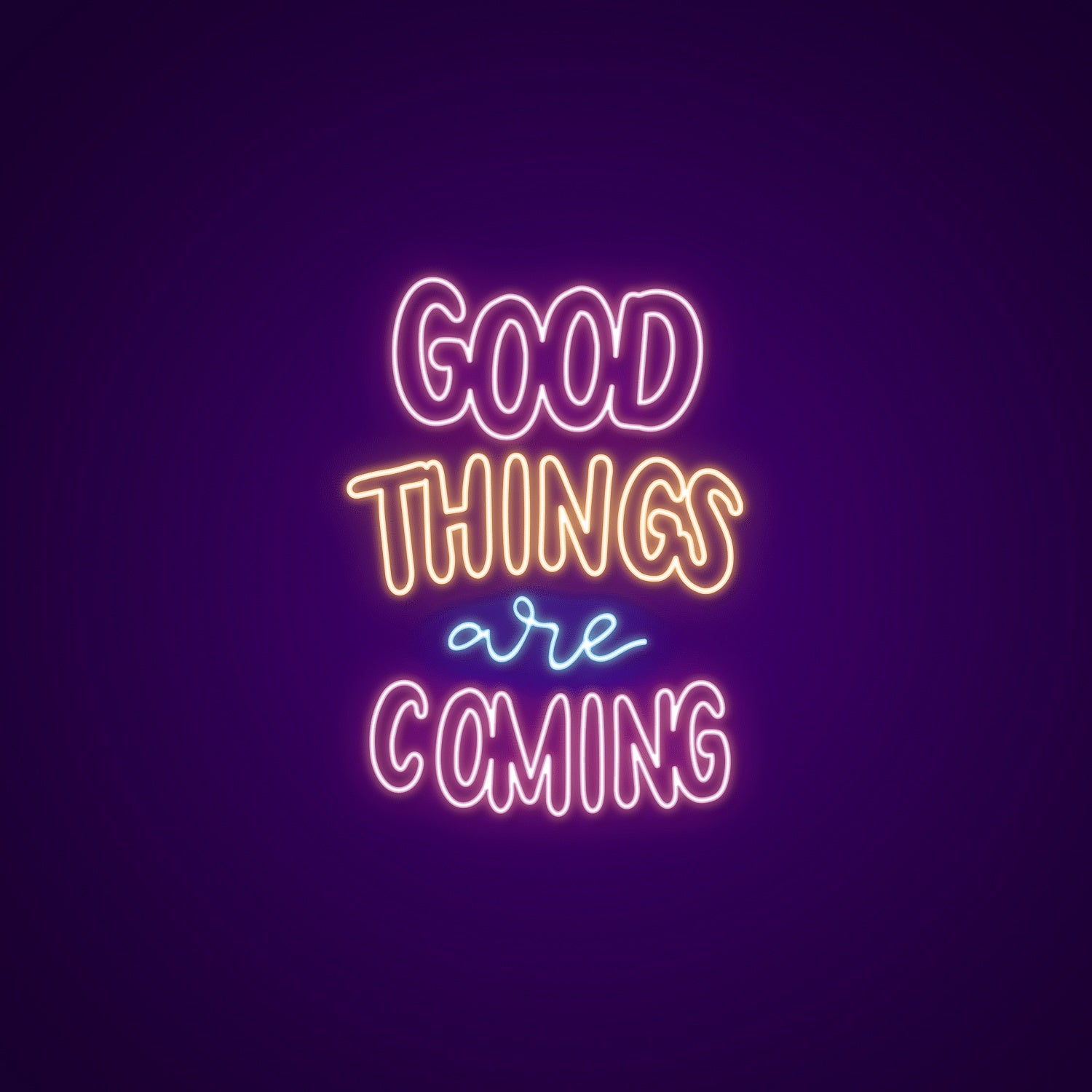 Good Things Are Coming Led Neon Signs Wall Art | Shineneon