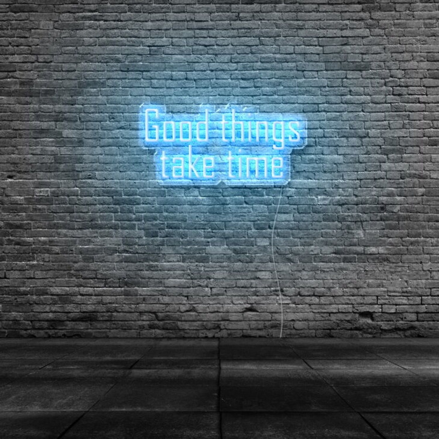Good Things Take Time Led Neon Sign - Shineneon