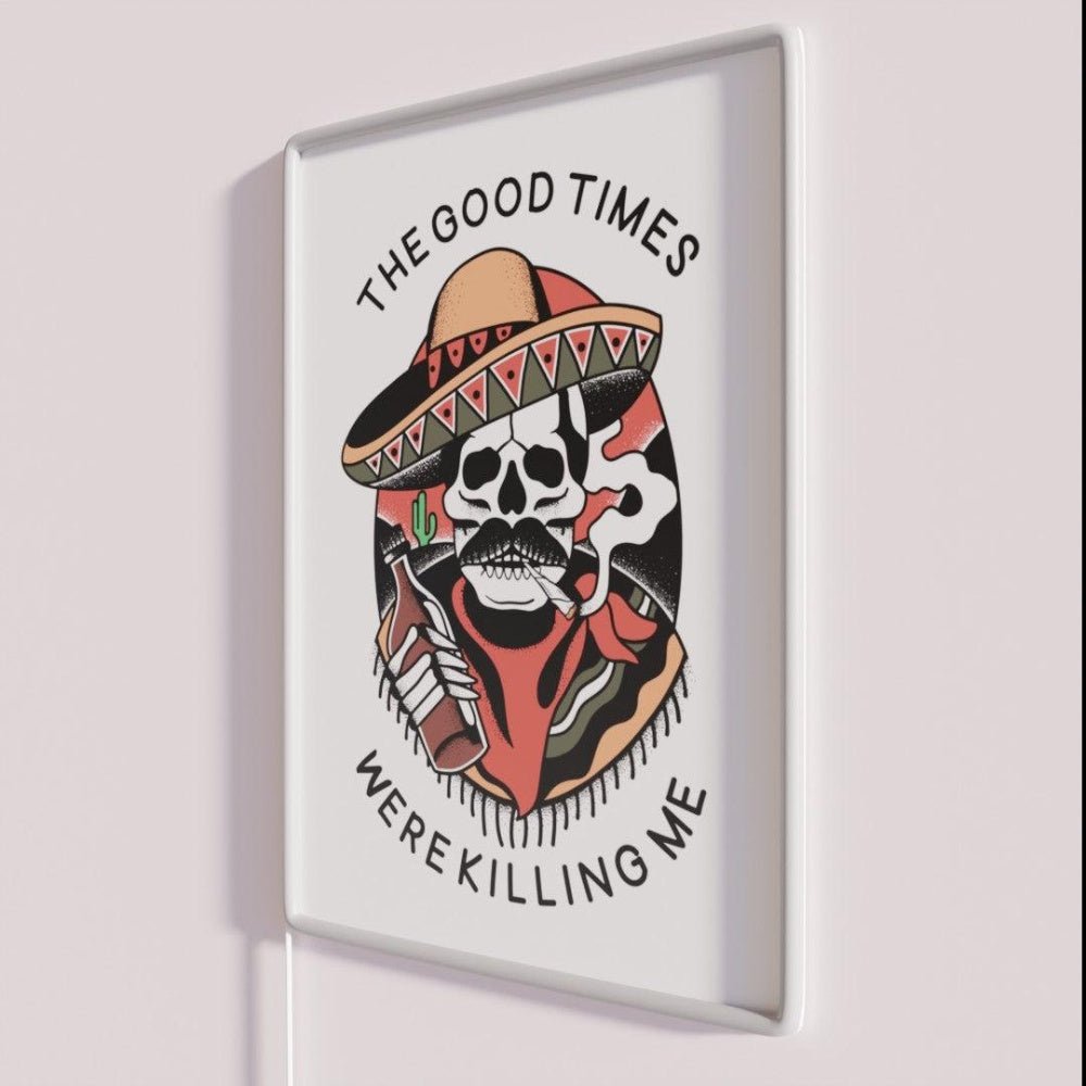 Good Times Aa Na Recovery Rgb Led Neon Sign - Shineneon