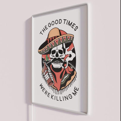 Good Times Aa Na Recovery Rgb Led Neon Sign - Shineneon