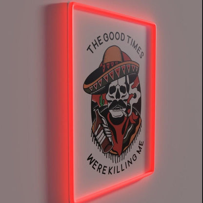 Good Times Aa Na Recovery Rgb Led Neon Sign - Shineneon