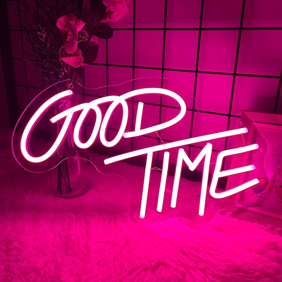 Good Times Led Sign Business Neon Sign Wall Decor