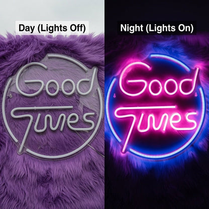 Good Times Room Decor LED Neon Sign - Shineneon