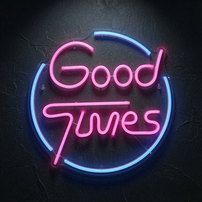 Good Times Room Decor LED Neon Sign - Shineneon