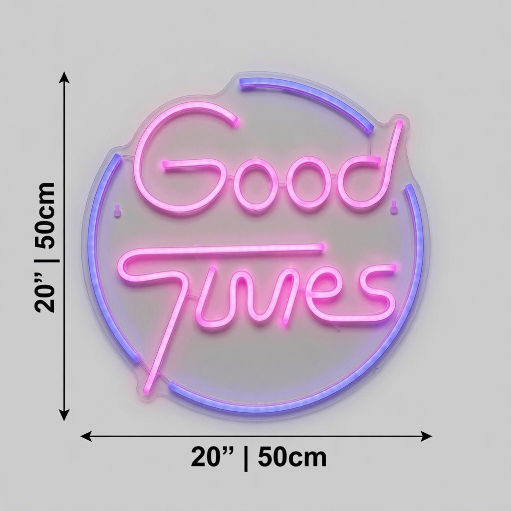 Good Times Room Decor LED Neon Sign - Shineneon