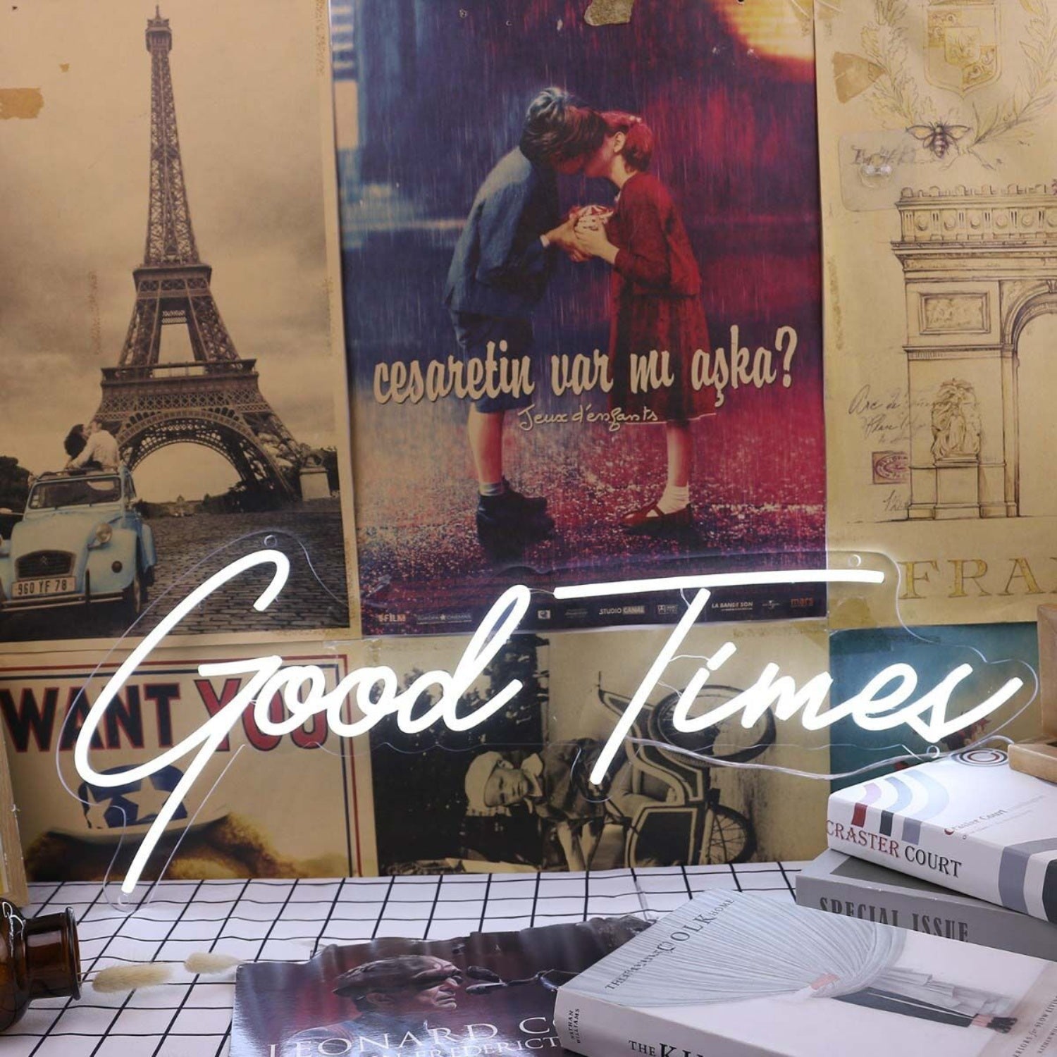 Good Times White Led Neon Sign - Shineneon