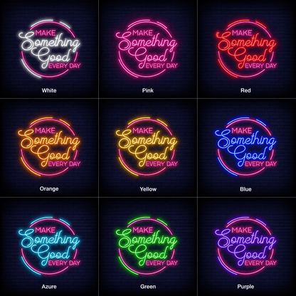 Good Times Word Decor Sign LED Neon Sign - Shineneon