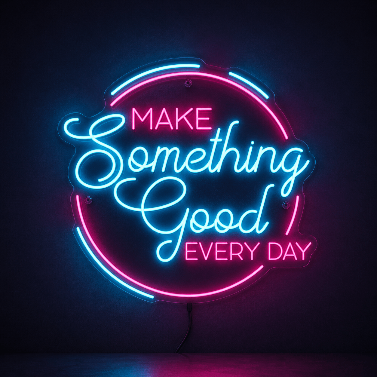 Good Times Word Decor Sign LED Neon Sign - Shineneon