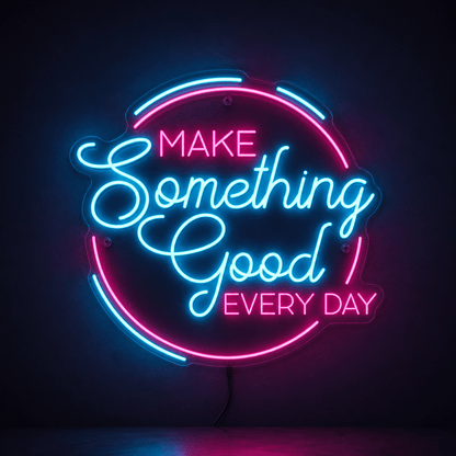 Good Times Word Decor Sign LED Neon Sign - Shineneon