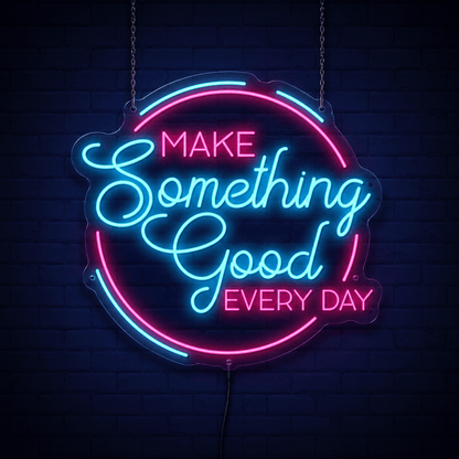 Good Times Word Decor Sign LED Neon Sign - Shineneon