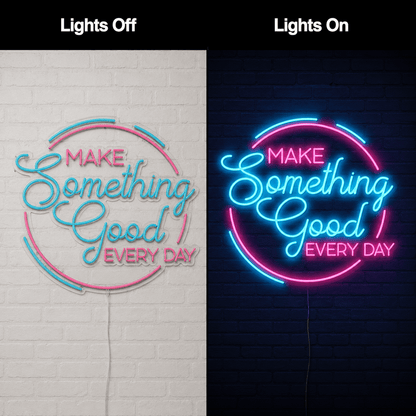 Good Times Word Decor Sign LED Neon Sign - Shineneon