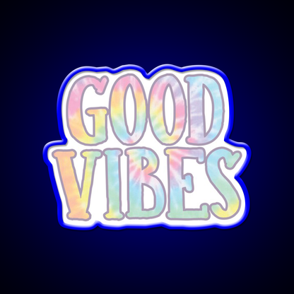 Good Vibes 2 Cafe Led Neon Sign Espresso Bar Art Rgb Color