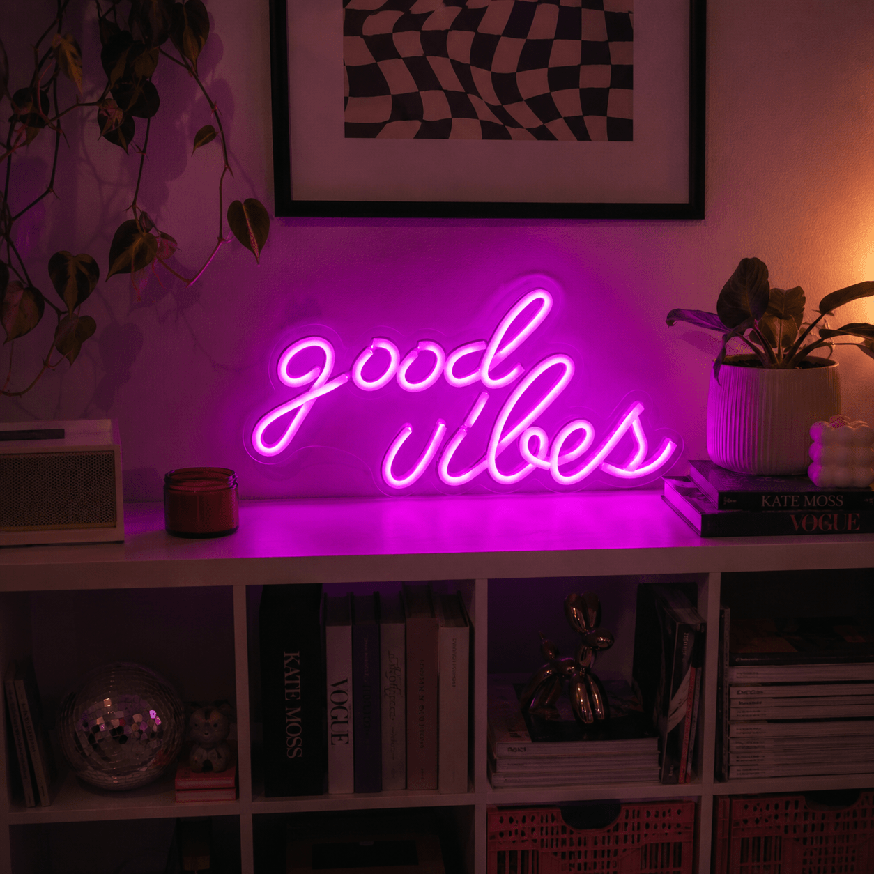 Good Vibes Acrylic LED Neon Sign - Shineneon