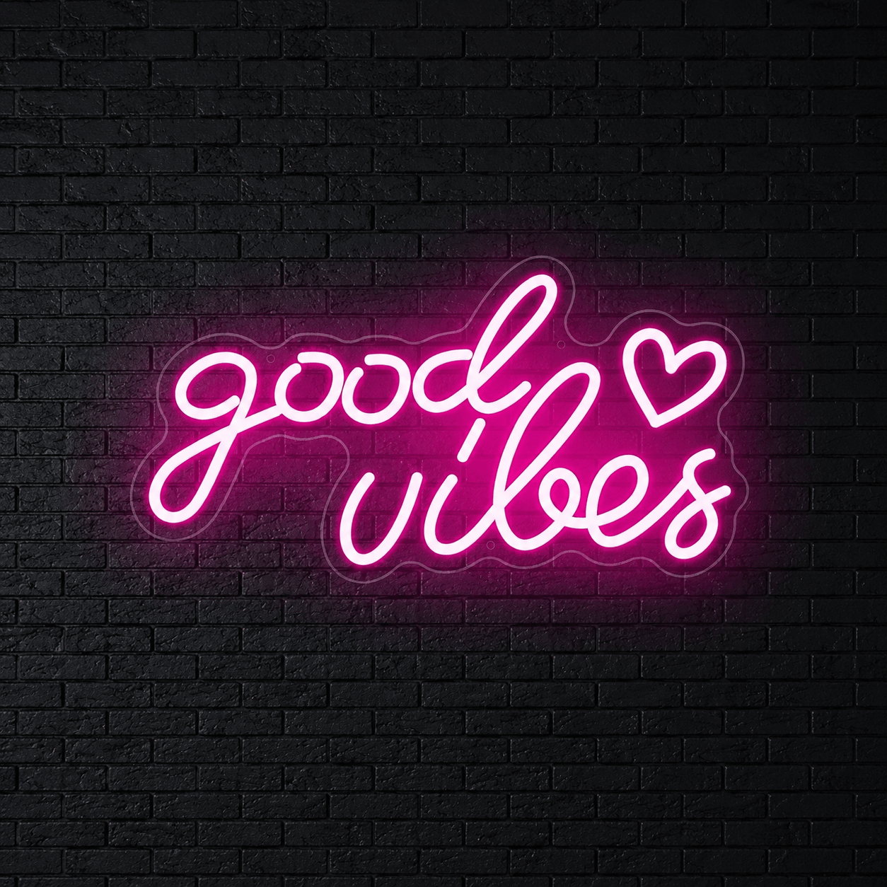 Good Vibes Aesthetic Room Decor LED Neon Sign - Shineneon