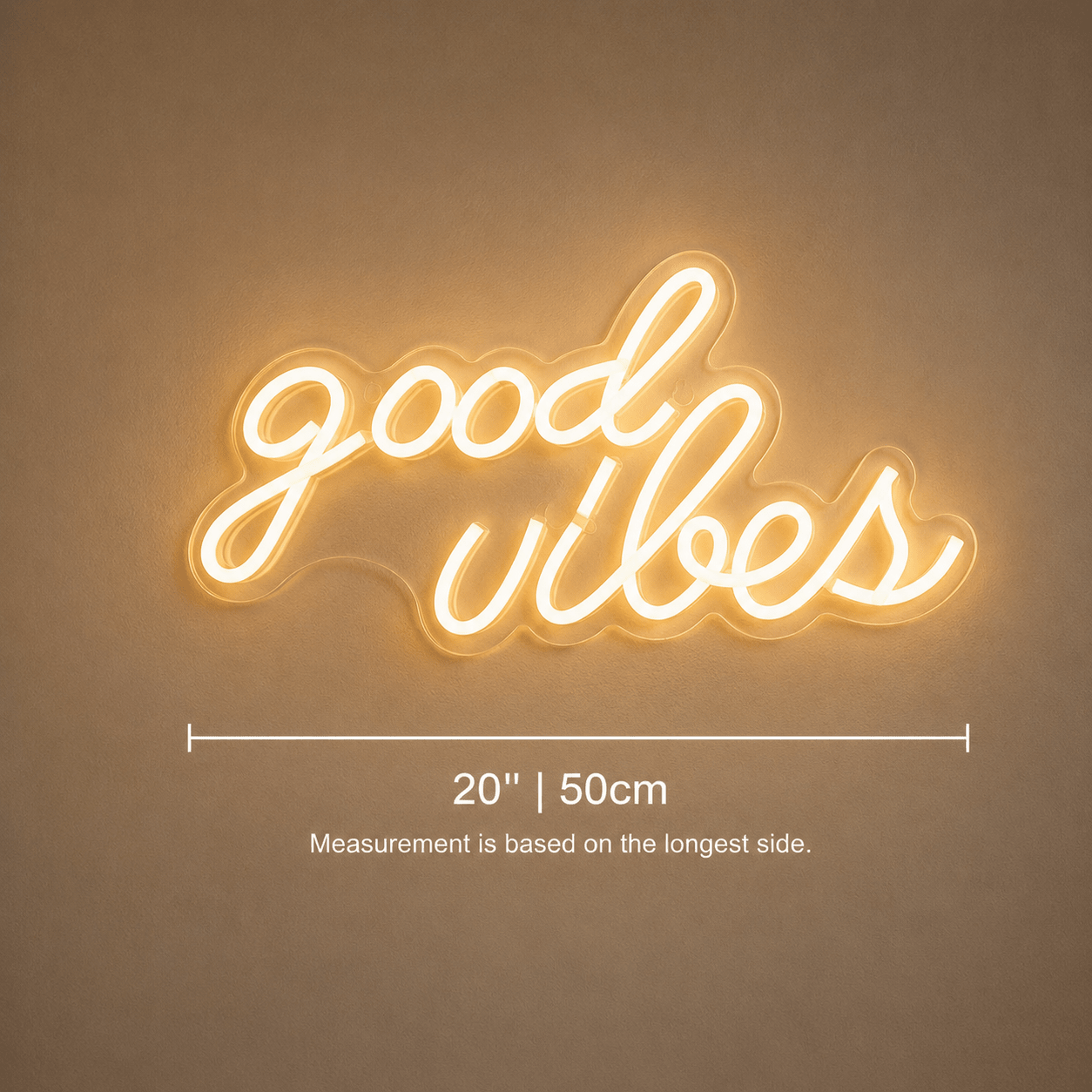 Good Vibes Bedroom LED Neon Sign - Shineneon