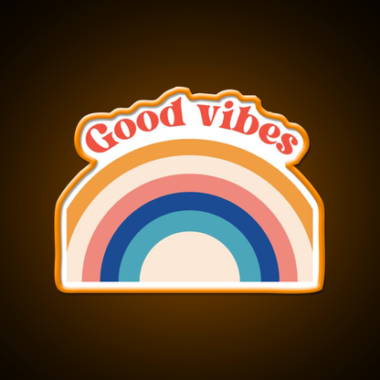 Good Vibes Cafe Led Neon Sign Espresso Bar Art For Coffee Shop Rgb Color